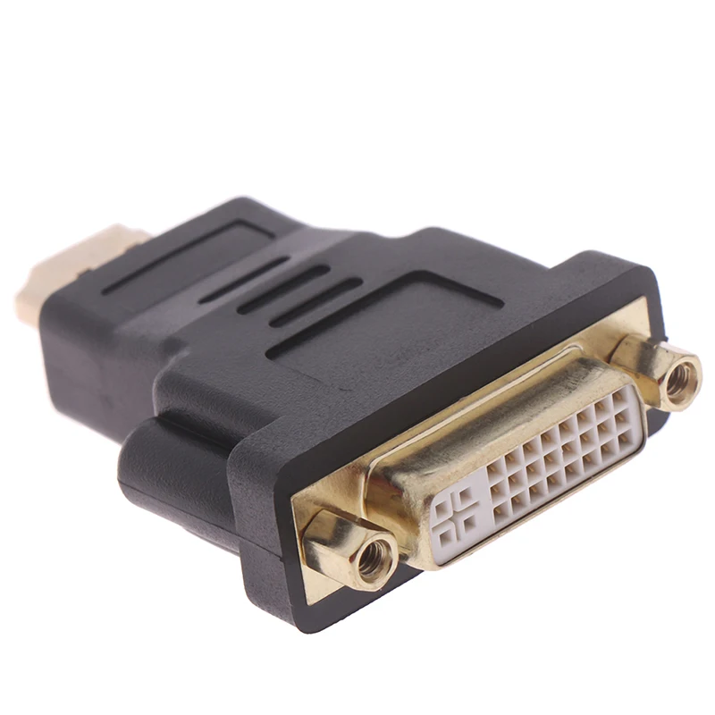 

DVI To Adapter Converter HDMI-compatible Male To DVI 24+5 Female Converter Adapter 1080P For HDTV Projector Monitor