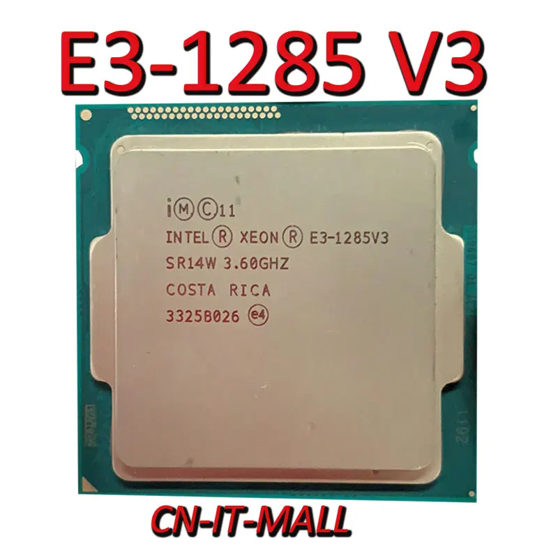 

Процессор Intel Xeon E3-1285 V3, 3,6 ГГц, 8 Мб, 4 ядра, 8 потоков, LGA1150