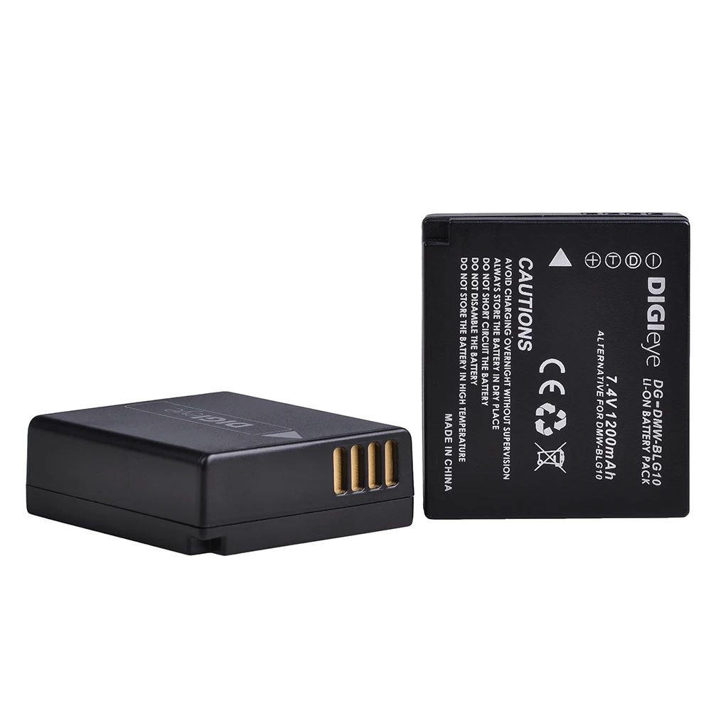Аккумулятор 1200 мА · ч DMW-BLG10 DMW BLG10 BLE9 + встроенное двойное зарядное устройство USB со