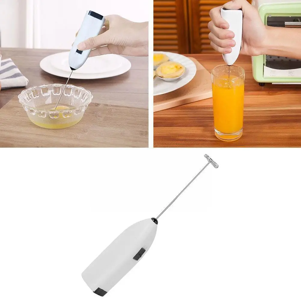 Электрический ручной венчик взбиватель молока кофе инструмент для взбивания яиц