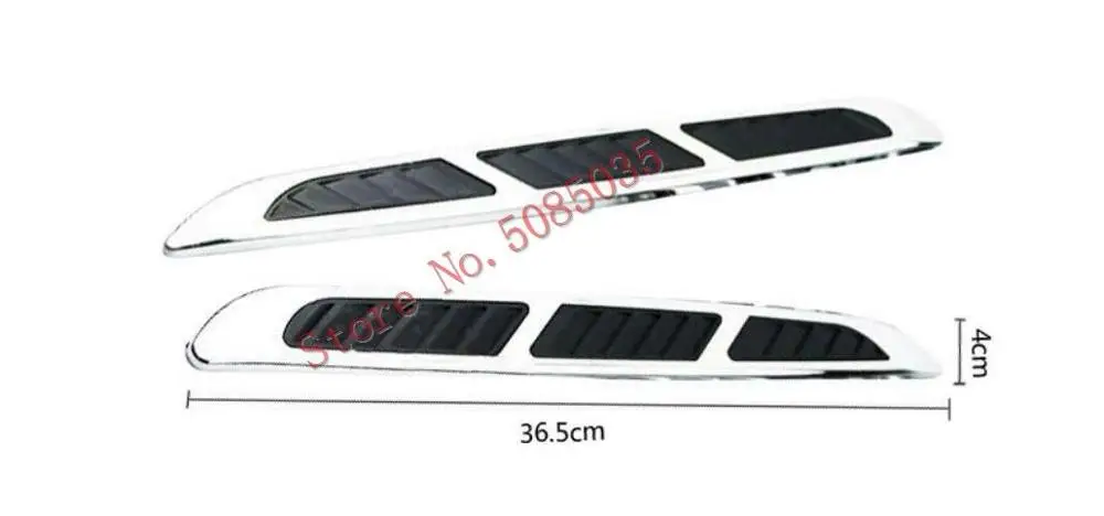 2 шт. универсальные автомобильные наклейки на вентиляционное