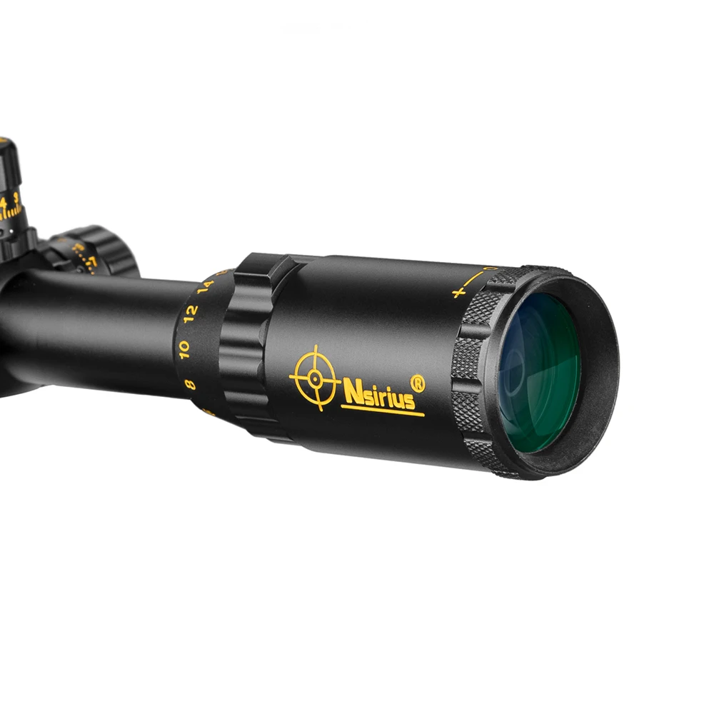 

NSIRIUS 3-9X50 AOE Gold Tactical Riflescope Optical Sight Red Green Crosshair llluminate With turret lock Hunting Rifle Scope