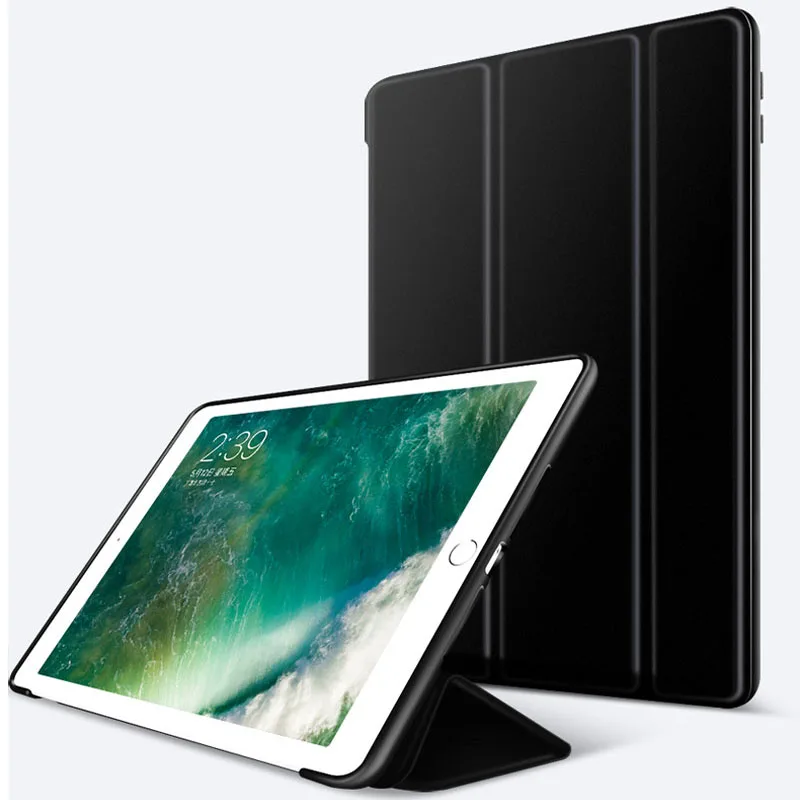 

PU Leather Case For iPad 7th 8th 10.2 Funda Soft silicone Back Case For iPad 10.2 inch 2019 2020 Smart sleep protection cover