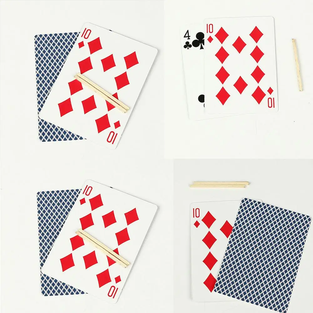 

New Air Floating Magic Match Card Close-Up Magician Trick Props Show