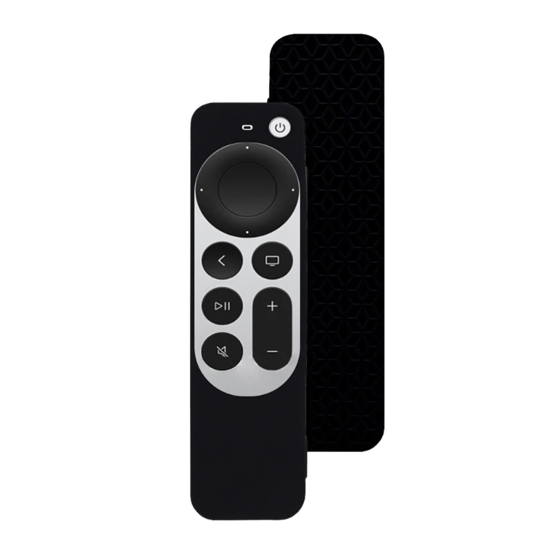 

Silicone Remote Protective Case for -Apple TV 4K Siri Remote Shockproof Anti-slip Soft Case Remote Protective Cover