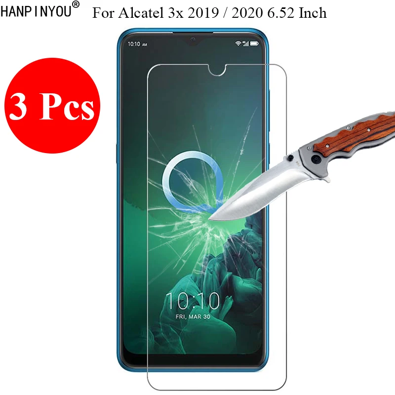 

Защитное стекло для Alcatel 3x (2019), 2020, 6,52 дюйма, 3 шт./лот