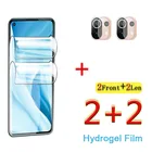 Гидрогелевая мягкая пленка для Xiaomi Mi 11 Lite, задняя Передняя камера, защита экрана 6,55 дюйма, не стекло для Xiaomi Mi11 Light, 11 Lite, 11 Youth