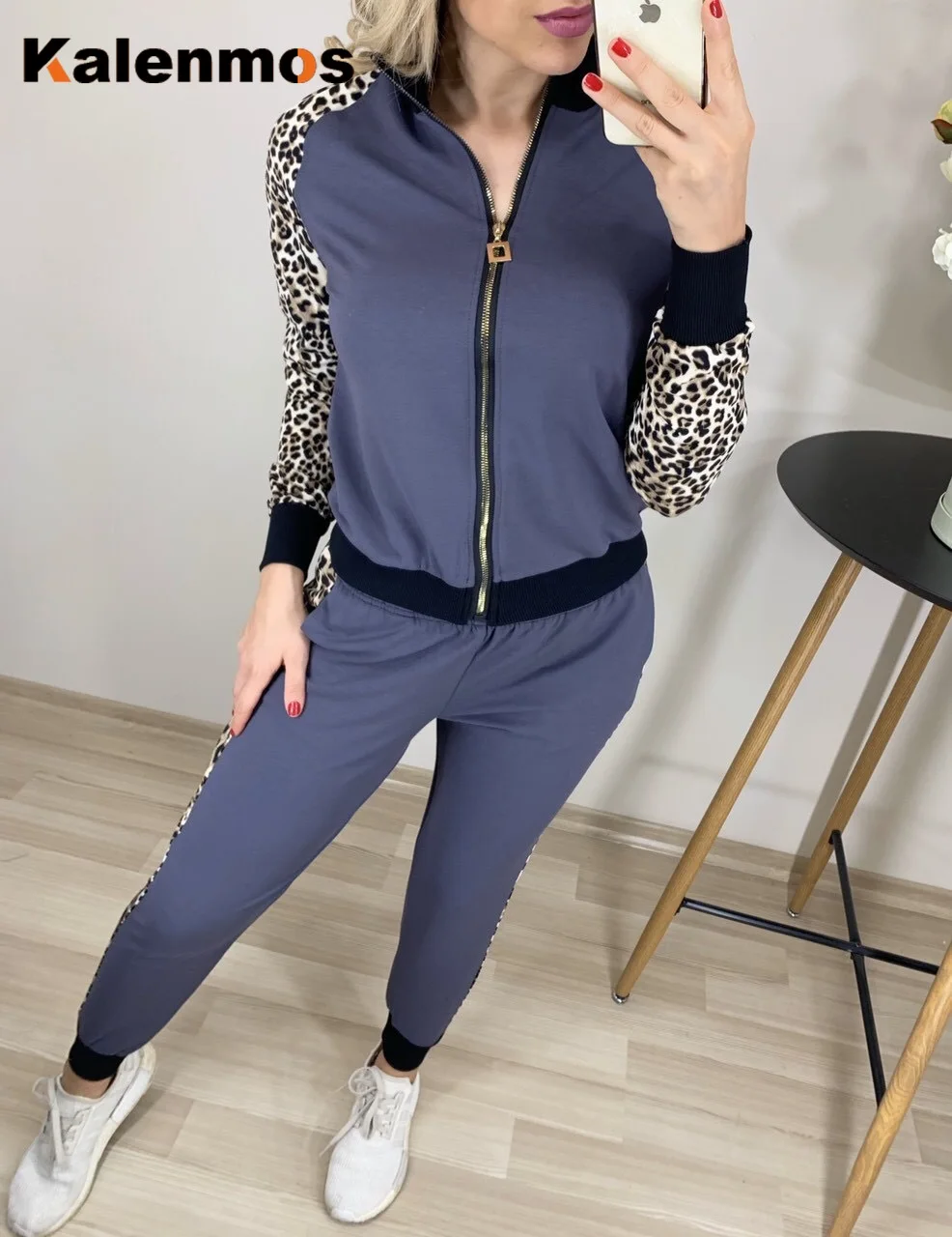 Спортивный костюм для женщин сезон осень-зима теплые спортивные толстовки на