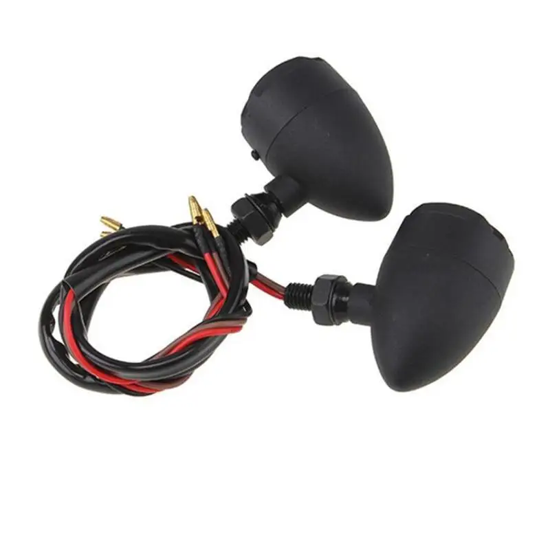 2 шт. винтажный мотоциклетный задний светильник светодиодный круглый стоп-сигнал