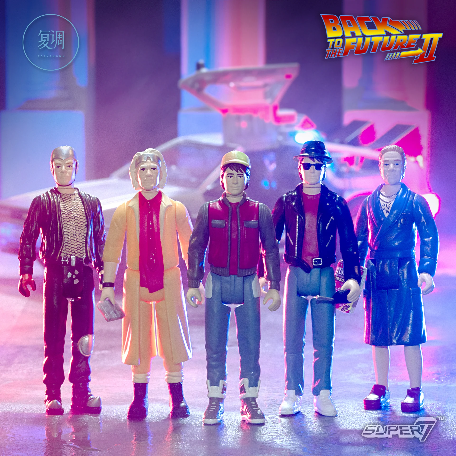 3 75 дюймовая Марти маклете коричневая фигурка доктора SUPER7 Назад в будущее Мартин