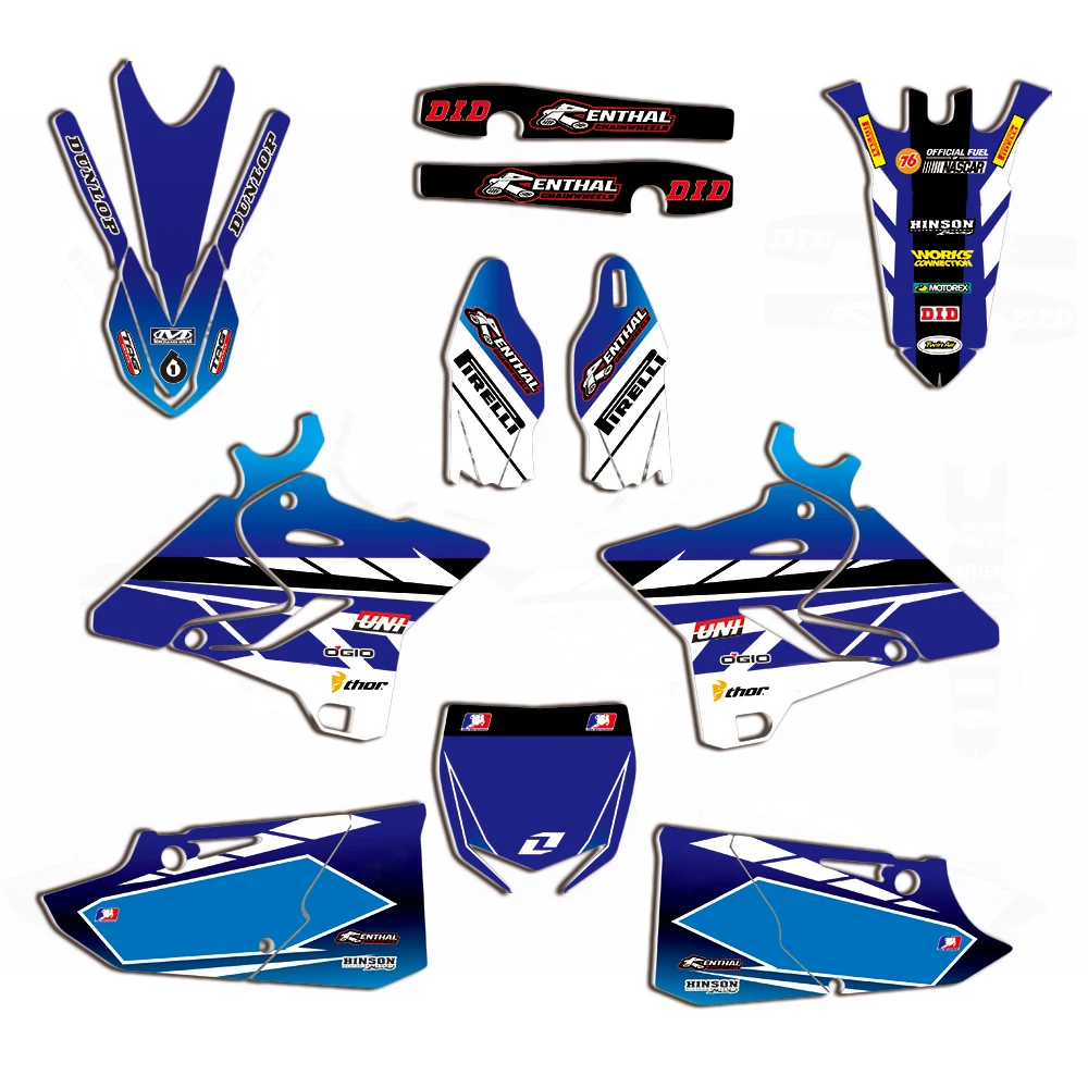 

Decal for Yamaha YZ125 YZ250 2015-2019 Fairing Sticker for Yamaha YZ 125 250 2018 2017 2016