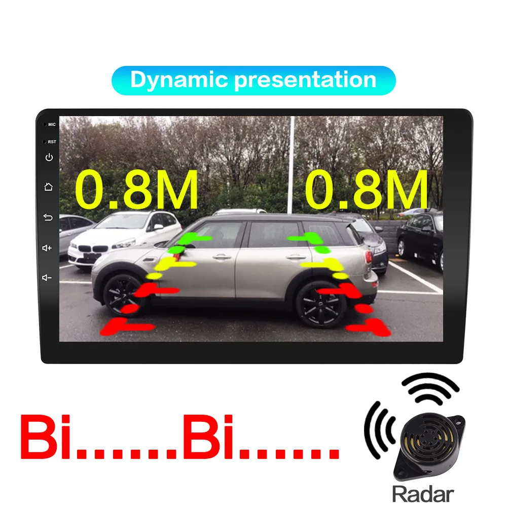 Для 2 din android Автомобильная камера заднего вида парковочная сенсорная