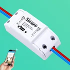 Беспроводной пульт дистанционного управления, умный DIY таймер Универсальный переключатель домашней автоматизации Sonoff Basic WiFi переключатель умный дом Alexa Google