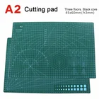 Коврик для резки двусторонний, A2, черный сердечник, доска для резки, рекламный дизайн, средний нож доска-весы, коврик для резки офисной бумаги