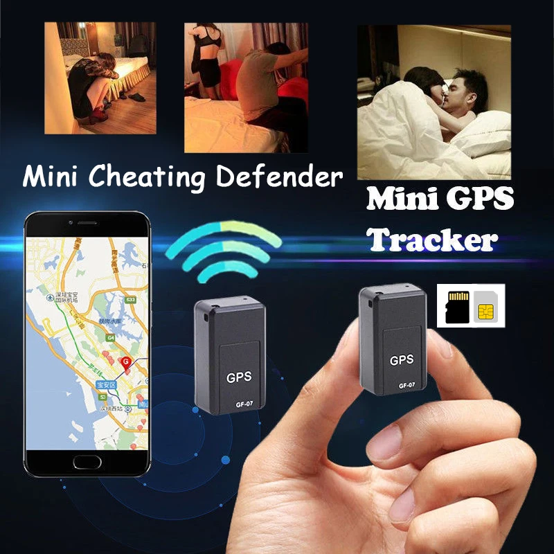 Мини gps трекер скрытый магнитный в режиме реального времени анти обманный GPS