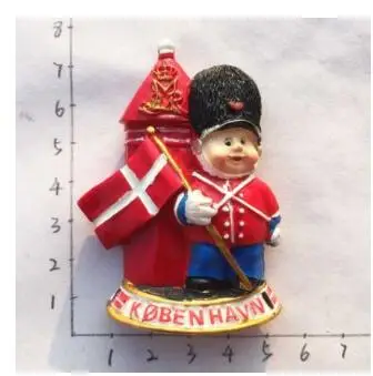 Магнит на холодильник в Копенгагене Дания|Магниты холодильник| |