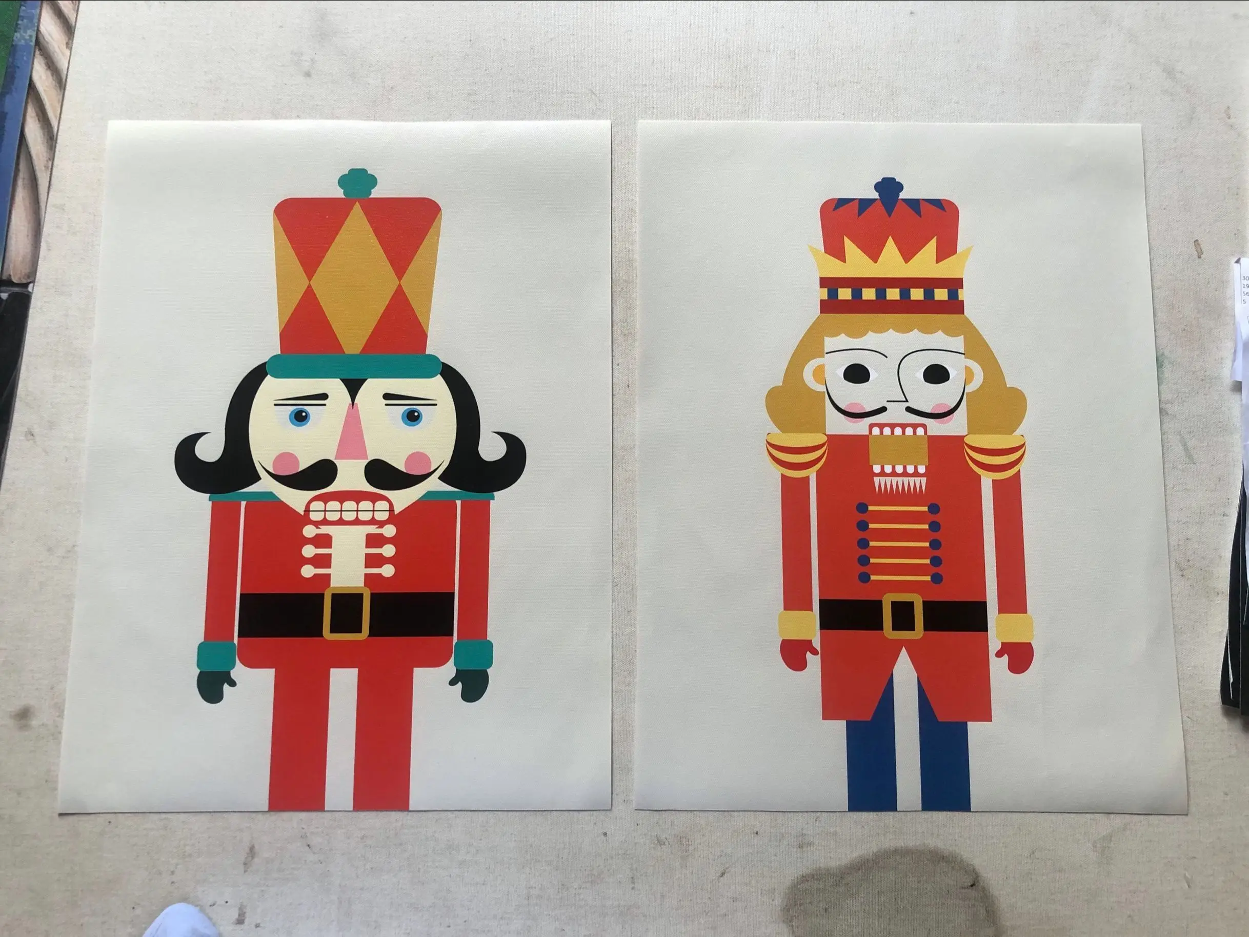 Традиционная винтажная картина для оформления стен детской комнаты Настенная