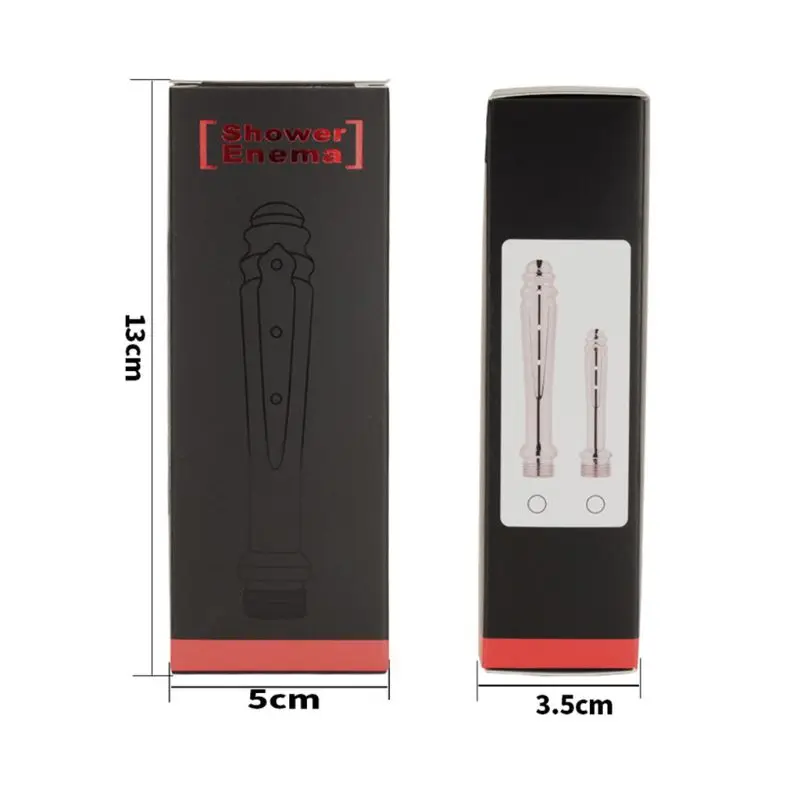 Анальная клизма очистка душа нержавеющая сталь колоническая насадка для