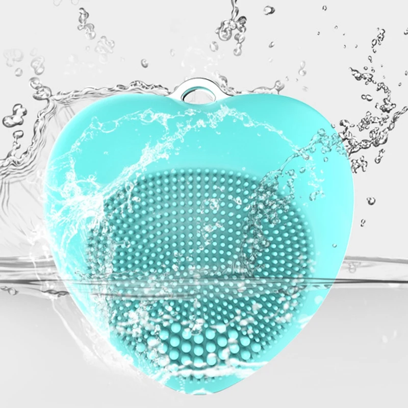 Хит! Мини-моющее средство для сердца водонепроницаемая электрическая щетка