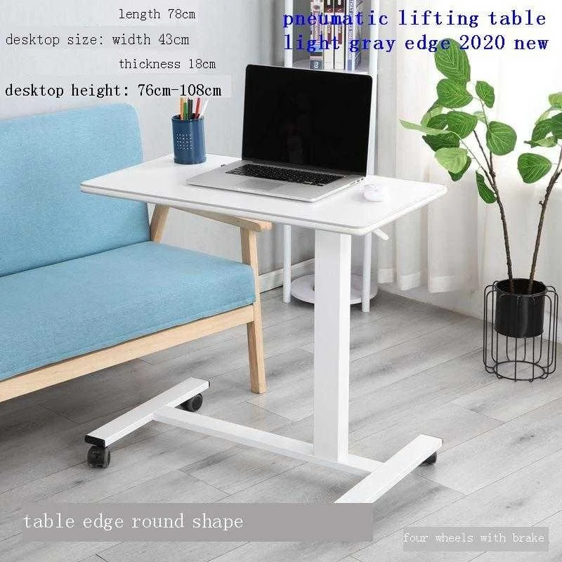 

Письменный стол для детей, регулируемый столик для ноутбука, прикроватный компьютерный стол