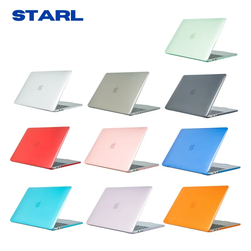 

Full Cover Laptop Case For Aplle Macbook 12 9 Pro15 RetinaAir 4 14 13 Inch Dustproof A2337 2020 A2338 M1 Chip A1369 A1466 A2141