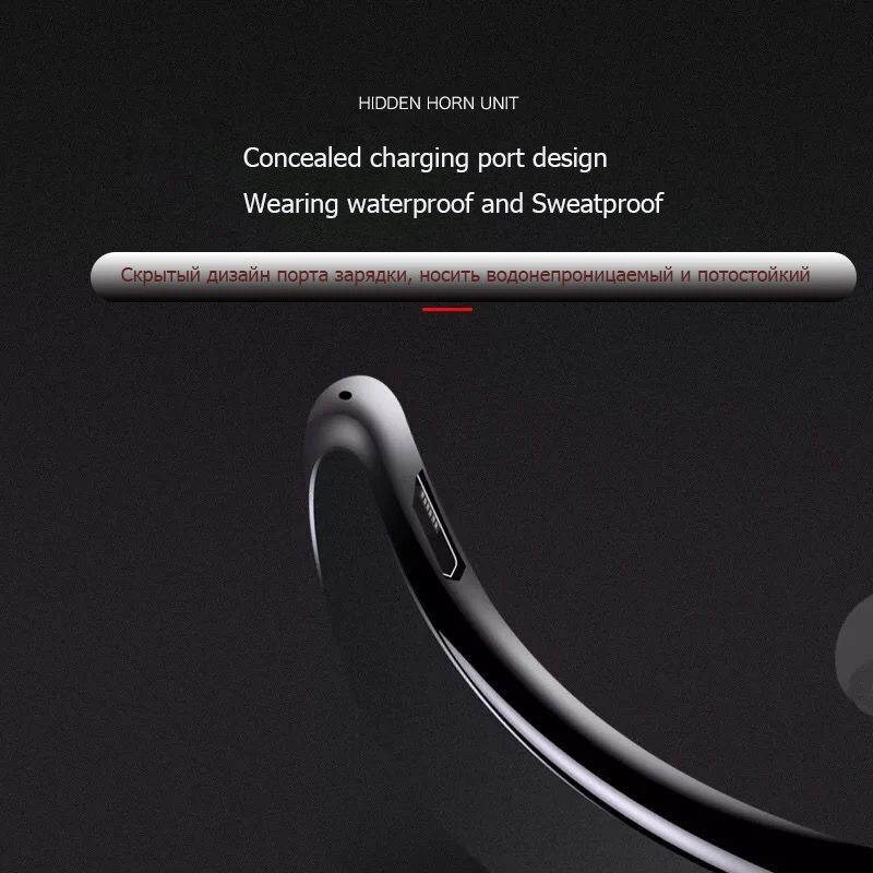 Bluetooth-гарнитура 4 1 беспроводные наушники с костной проводимостью спортивные