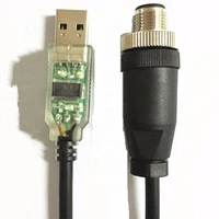 ftdi usb rs485 to m8 m12 serial conversion cable rs485 m12 to usb cable