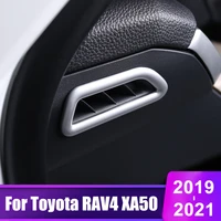 for toyota rav4 rav 4 2019 2020 2021 xa50 car center console dashboard air conditioning vent outlet trim cover accessories