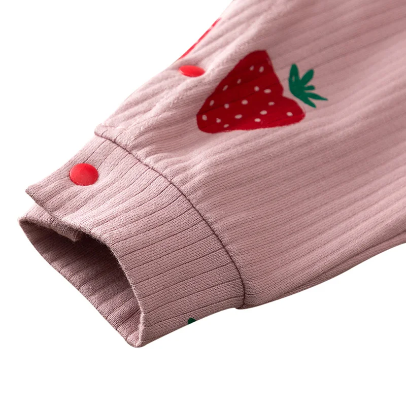 

New Baby Spring Autumn Clothing Newborn Infant Baby Boy Girl Cotton Romper Knitted Ribbed Jumpsuit Solid Clothes Warm Outfit