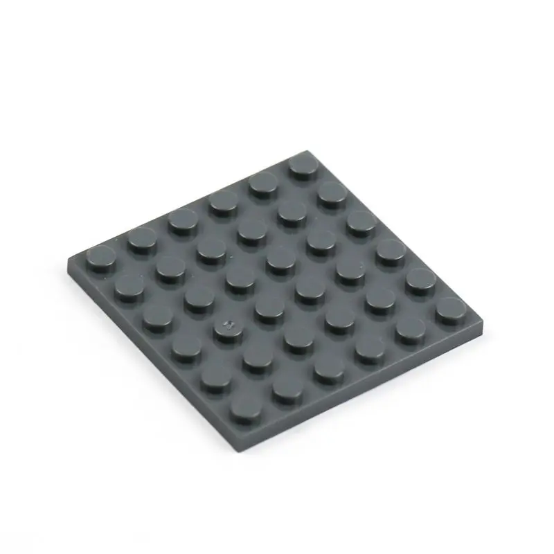 Кирпичные детали MOC напольная панель для дома 6x6 точек 3958 опорная DIY строительные