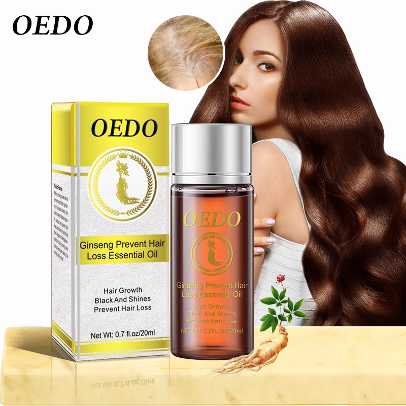 

Ginseng Dense Fast Hair Growth Essence Preventing Hair Loss Essential Oil Repair Damage Treatment Nourish Hair Roots Restoration