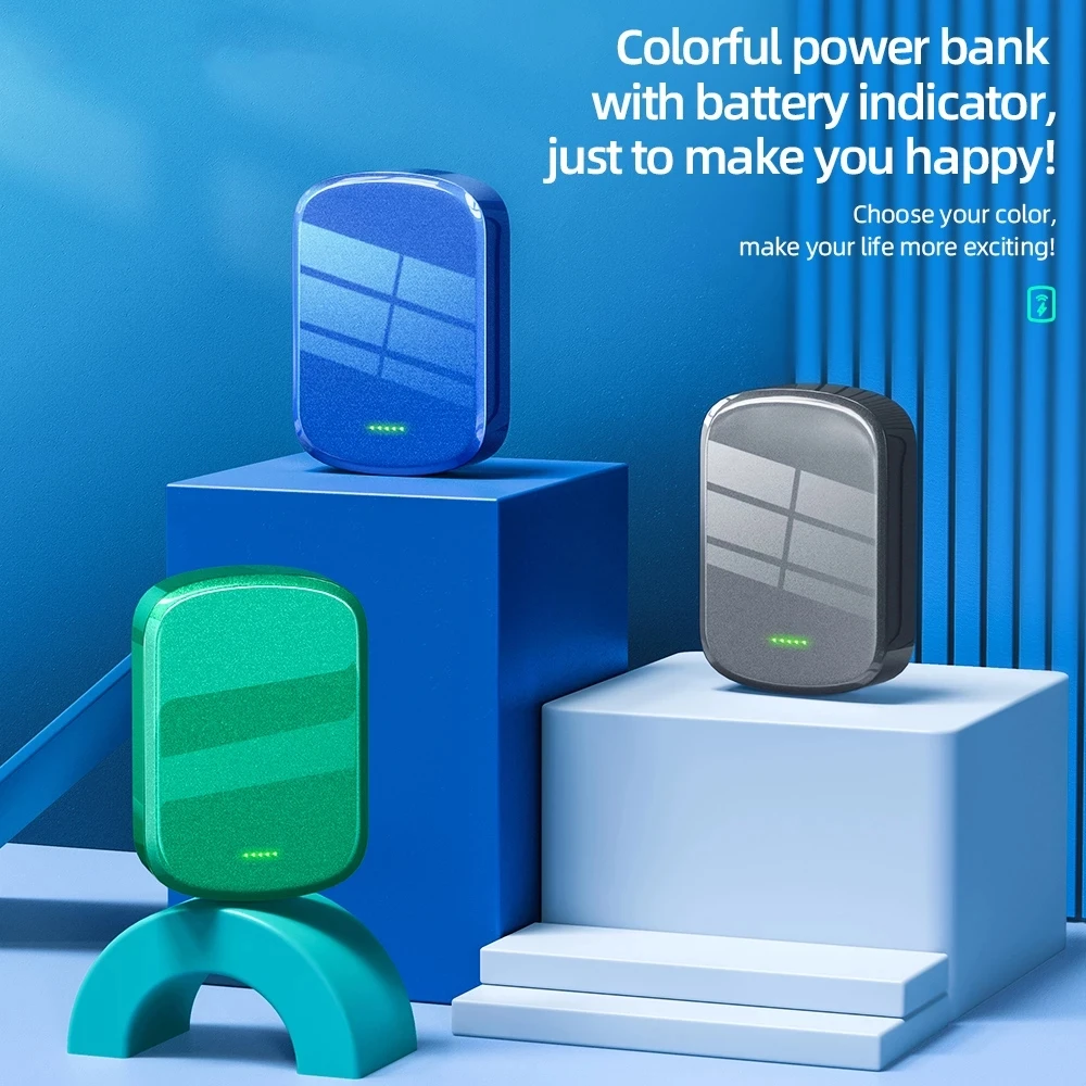 

15w Qi Wireless Magnetic Power Bank Charging PD 20W for iPhone Samsung Huawei VIVO Xiaomi Phones