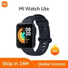Xiaomi Mi Watch Lite Global Edition Bluetooth Smart Watch 1.4-дюймовый сенсорный экран GPS Fitness Heart Rate Monitor Xiaomi Mi Band Watch Водонепроницаемые умные часы