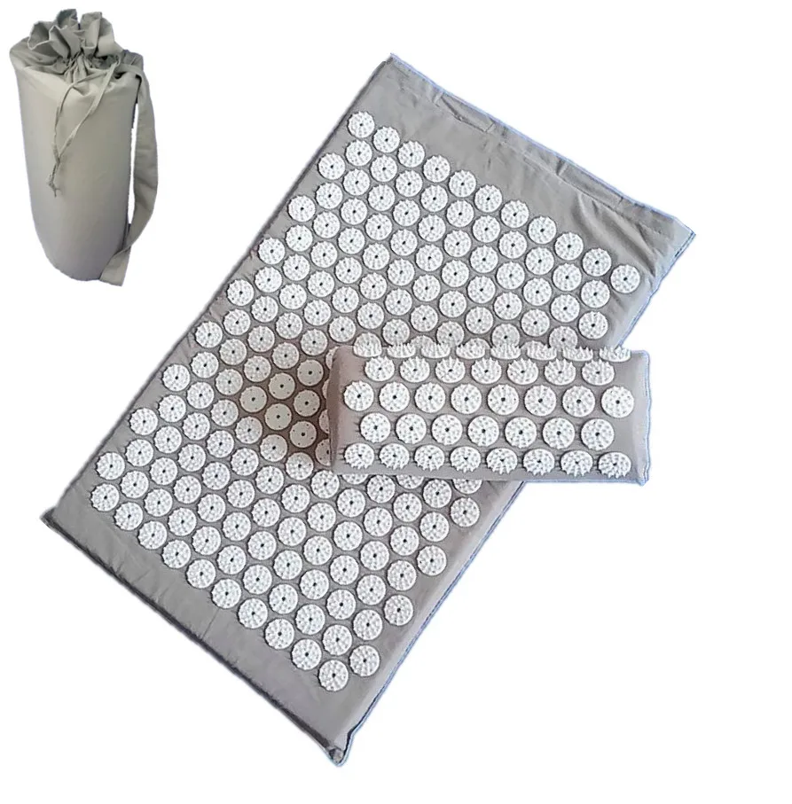 (Прибл. 62*38 см) массажный коврик подушка для иглоукалывания Set Йога Акупрессурная