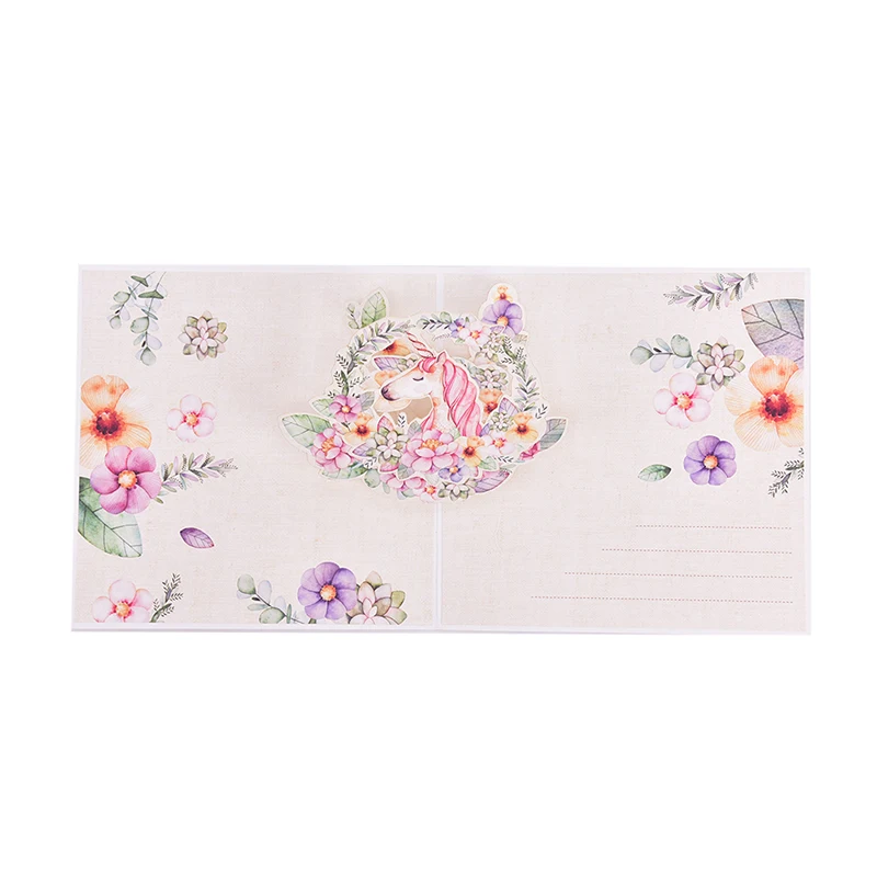 

Pop-Up Cards Birthday Card for Girl Kids Wife Husband Birthday Cake Greeting Card Postcards Gifts Card party card 3D