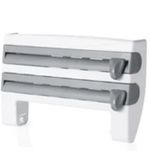 

Kitchen fresh film storage rack with cutter aluminum foil barbecue paper storage rack towel storage rack