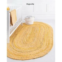 rug 100 natural cotton rug modern home decor bohemian carpet hand braided style living room decoration vortex rug