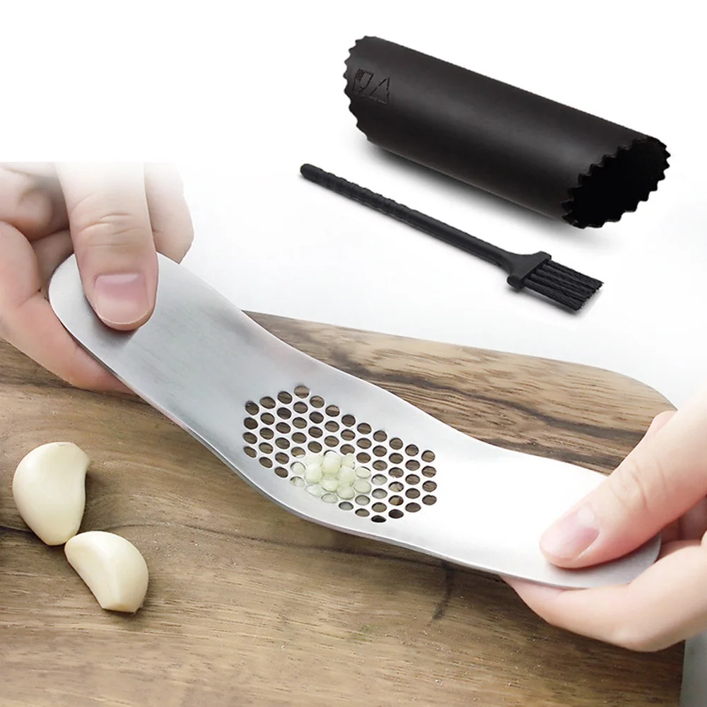 1 шт. чесночная дробилка чесночный рокер пресс чеснок из нержавеющей стали