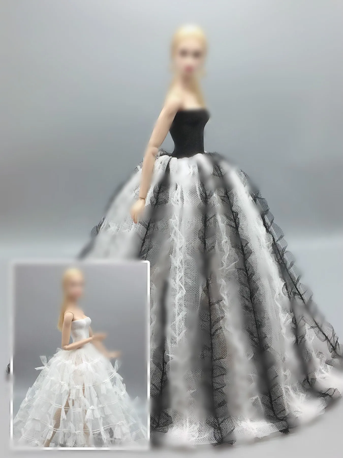 

30cm Doll Dress Fashion Tuxedo clothes for licca For Barbie Doll Accessories Baby Toys Best Girl' Gift