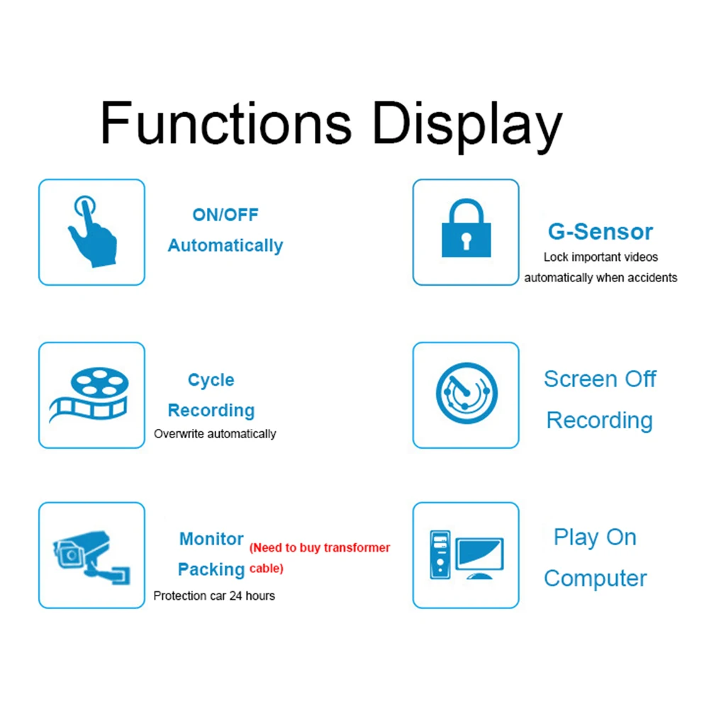 Full HD DVR Камера авто 4 3 дюймов зеркало заднего вида цифровой видеорегистратор