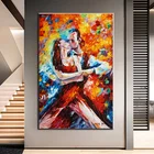 Абстрактная картина искусственная живопись для мужчин и женщин, Картина на холсте для спальни, прикроватной тумбочки, отеля, настенное украшение, картина маслом