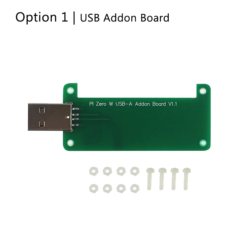 Raspberry Pi Zero W USB Addon Плата USB разъем Raspberry Pi Zero к U диску Плата расширения BadUSB для RPI Zero 1,3 Вт - Цвет: Addon Board