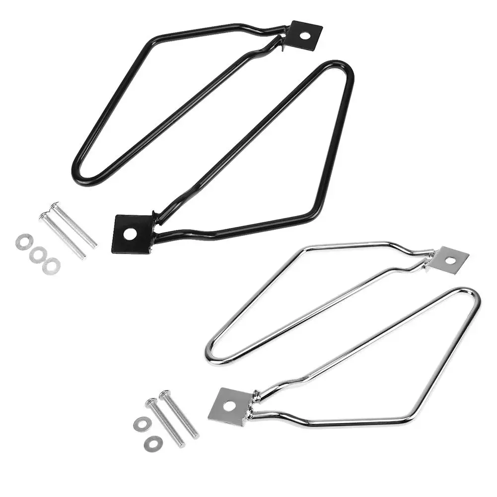 Motorcycle Saddlebag Support Brackets Set Auto Frame Saddle Bag Mount Kit for Harley Cruise Dyna 883 | Автомобили и мотоциклы