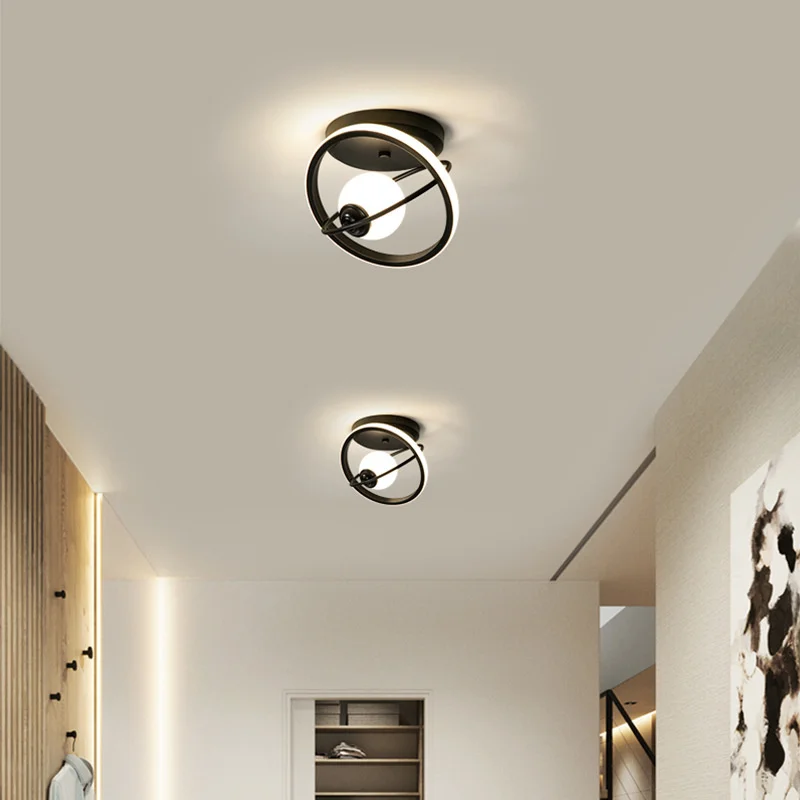 

Креативный индивидуальный скандинавский светильник для коридора, простой современный светильник для прихожей, крыльца, гардероба, маленьк...