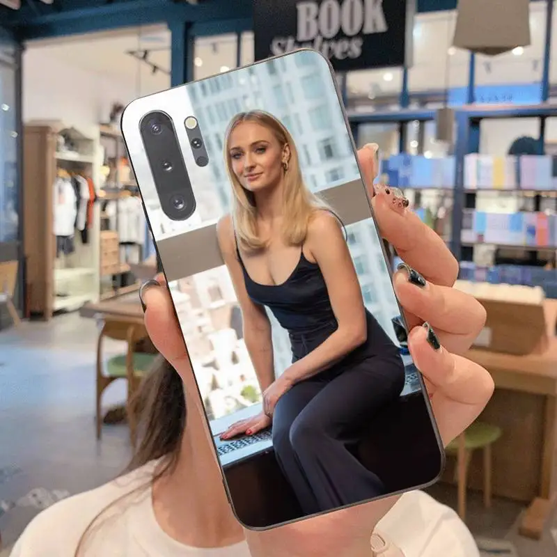 Мягкий чехол для телефона Софи Тернер Мейзи Уильямс Чехол Samsung Galaxy Note20 ultra 7 8 9 10 Plus