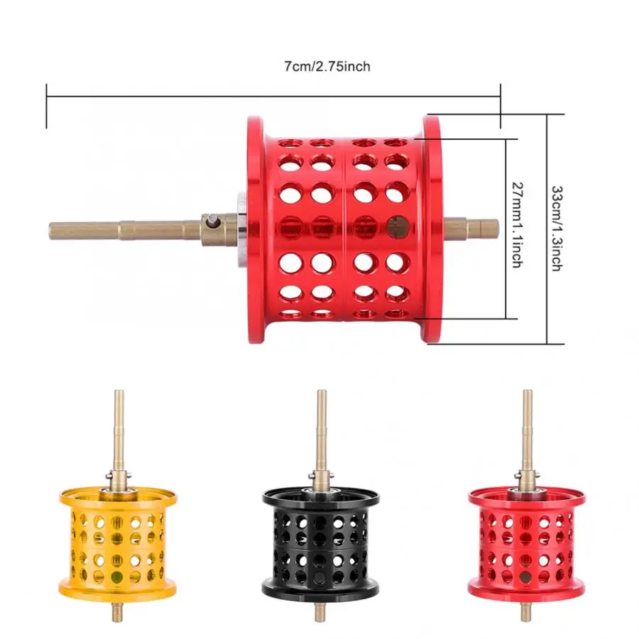 Катушка Spining/Baitcast алюминиевая Рыболовная катушка круглая несущая для рыболовных