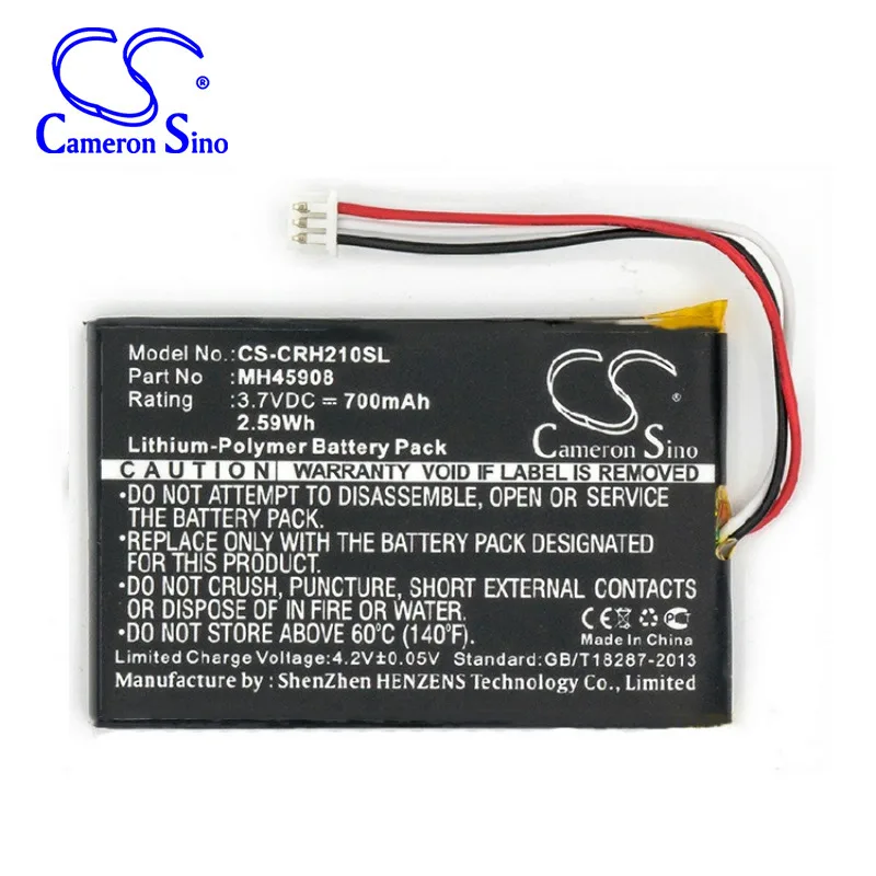 CameronSino для CORSAIR H2100 игровая H2100 Dolby 7,1 Беспроводная игровая гарнитура CA-9011136-AP CA-9011127-NA батарея MH45908