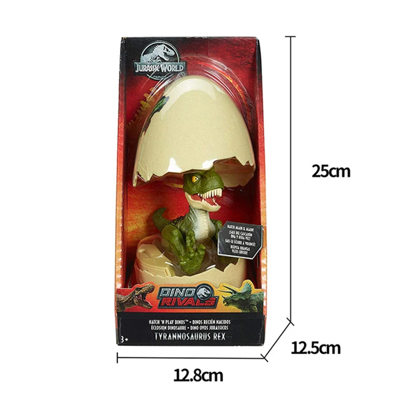 

Jurassic World Original Dinosaur Baby Egg Shell Hatchery Series Dinosaur Model Dragon Action Figure Toys for Children Juguetes