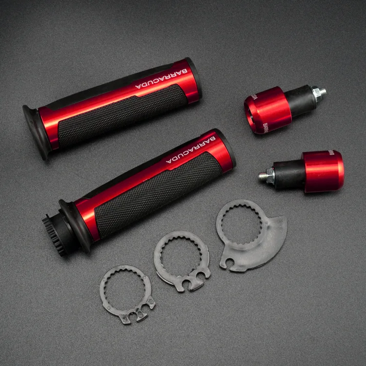 

Motorcycle grips hand rubber pedal biker scooter handlebar grips modified handlebar throttle turn Grip Settle Handle Grips
