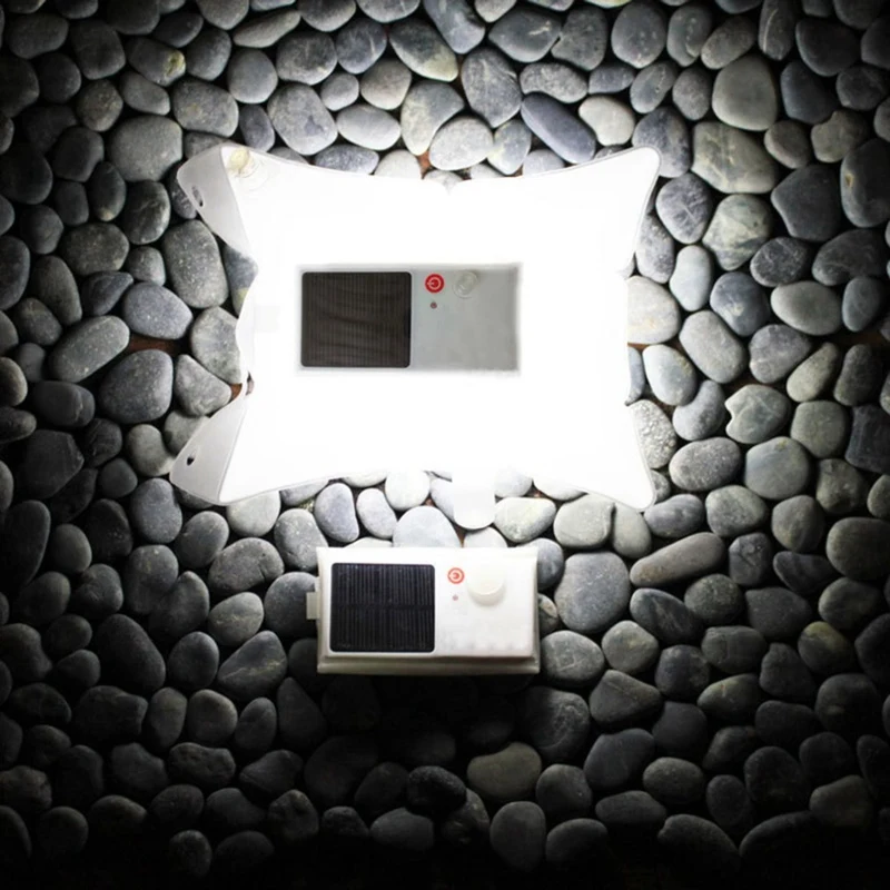 Надувной солнечный светильник водонепроницаемый уличный светодиодный